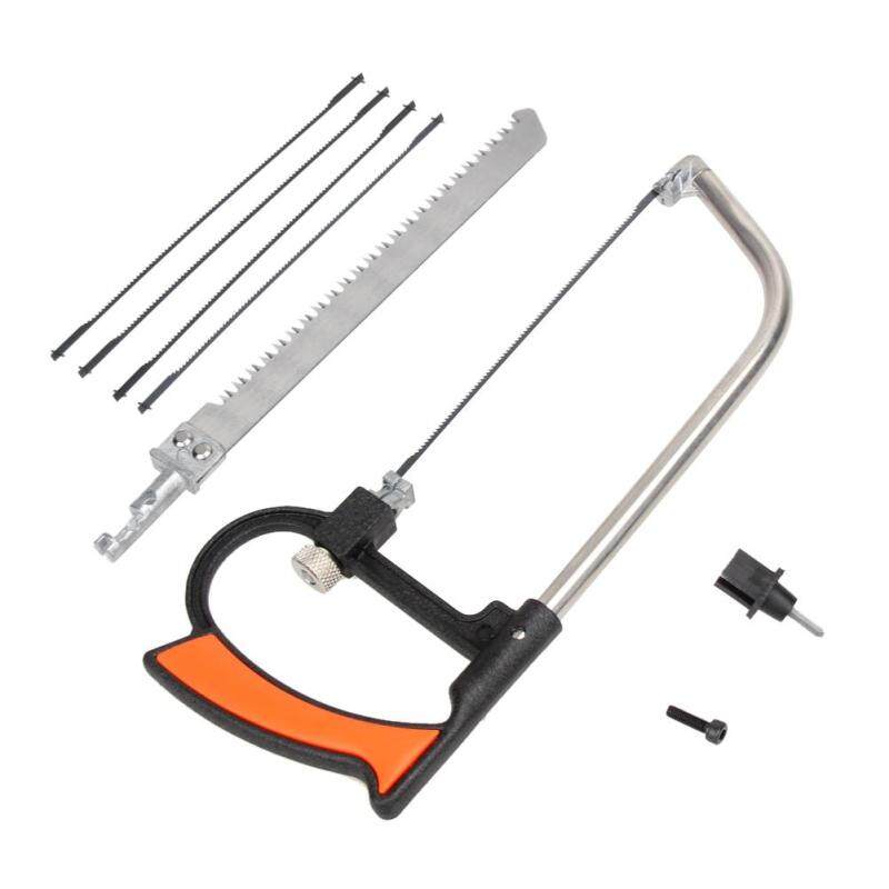 8 in 1 Magic Saw Hand DIY Mental Wood Glass Kit 6 Blades Tool for Wood