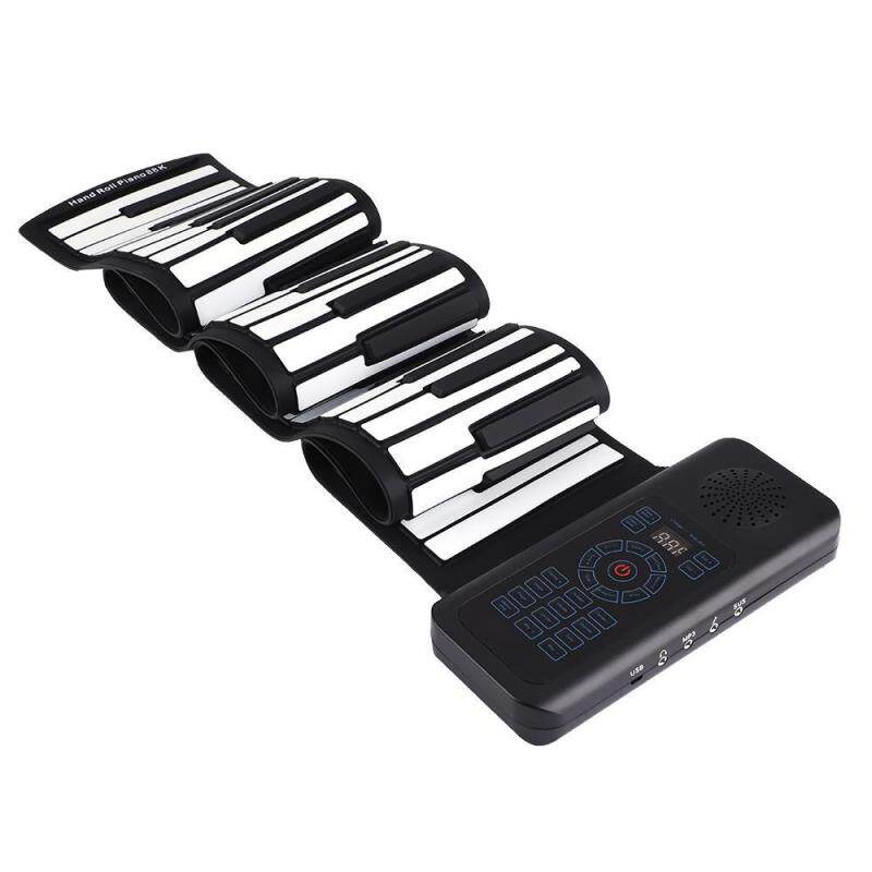 88 Keys Speaker Hand Roll Up Piano Kid Music Toy Malaysia