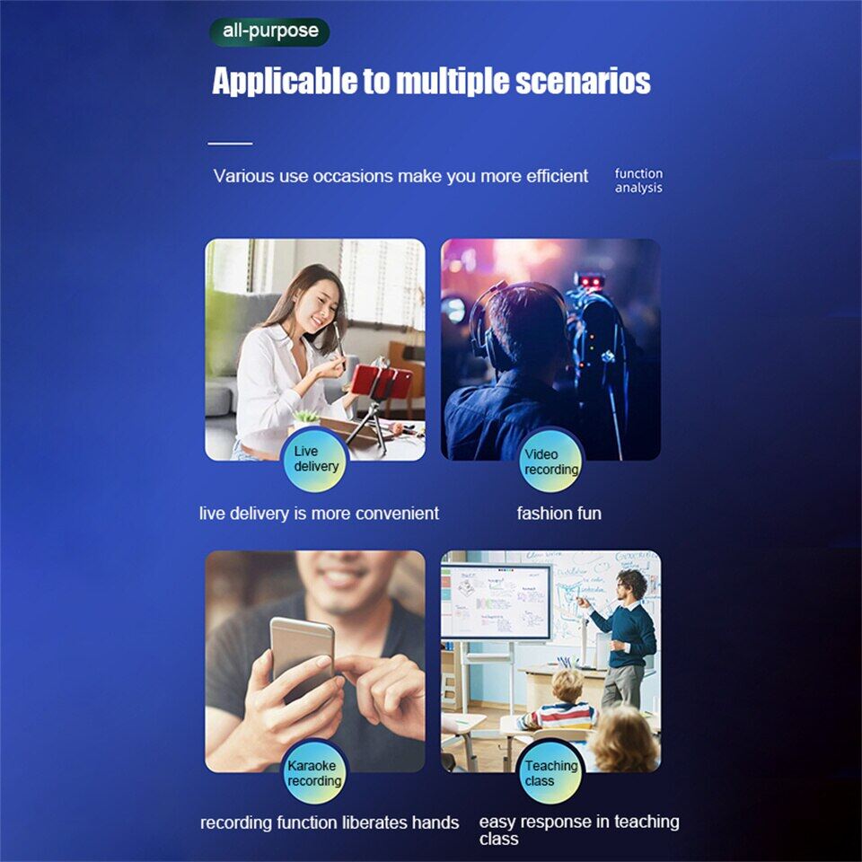 3.5Mm Wireless Lavalier Lapel Microphone Omnidirectional Condenser Mic For Camera Speaker Smartphone Recording Mic