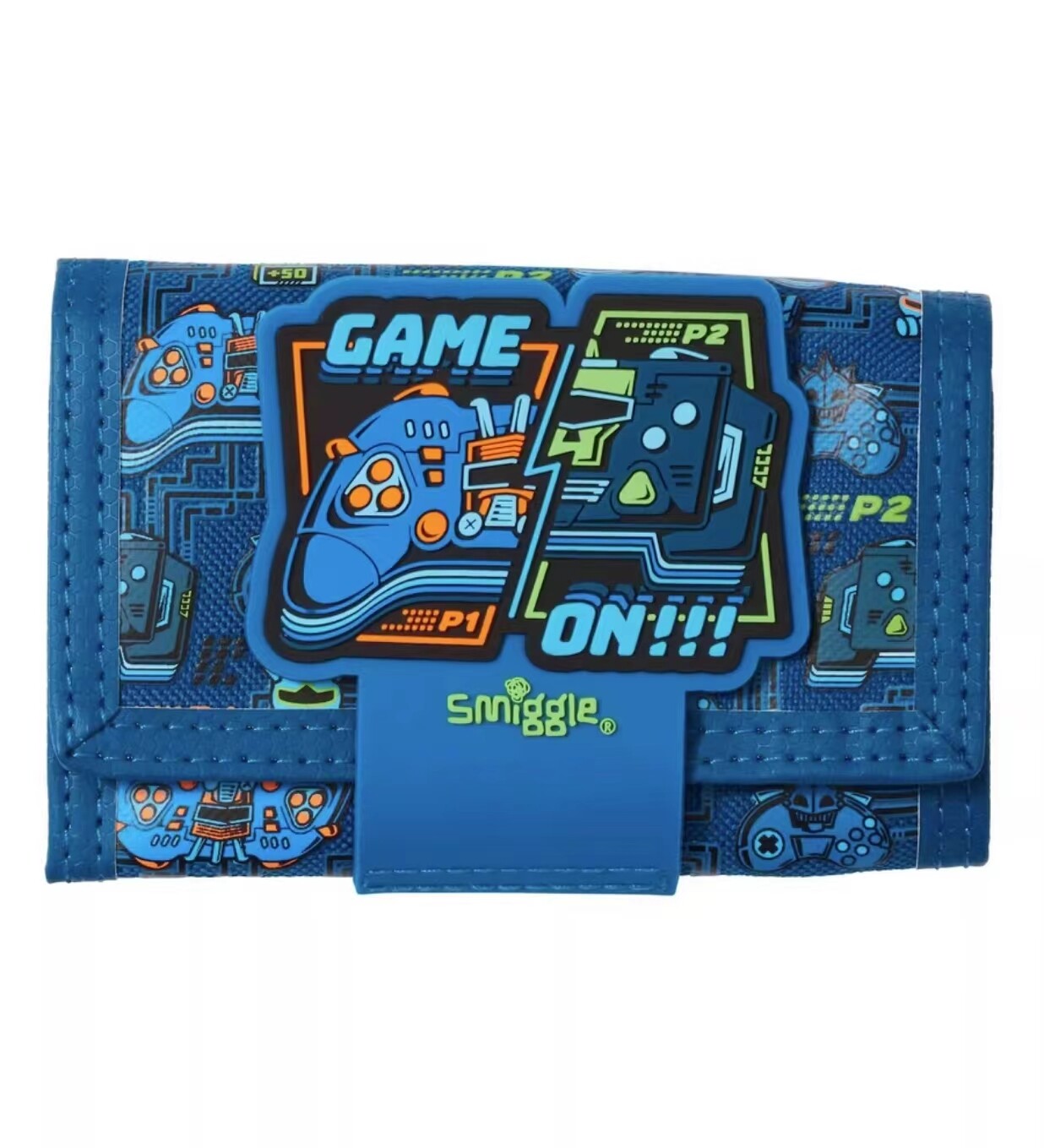 Smiggle Australia Backpack Blue Game school bag for for primary Children gift