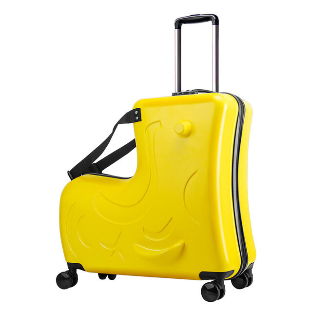 suitcase with wheels and handle