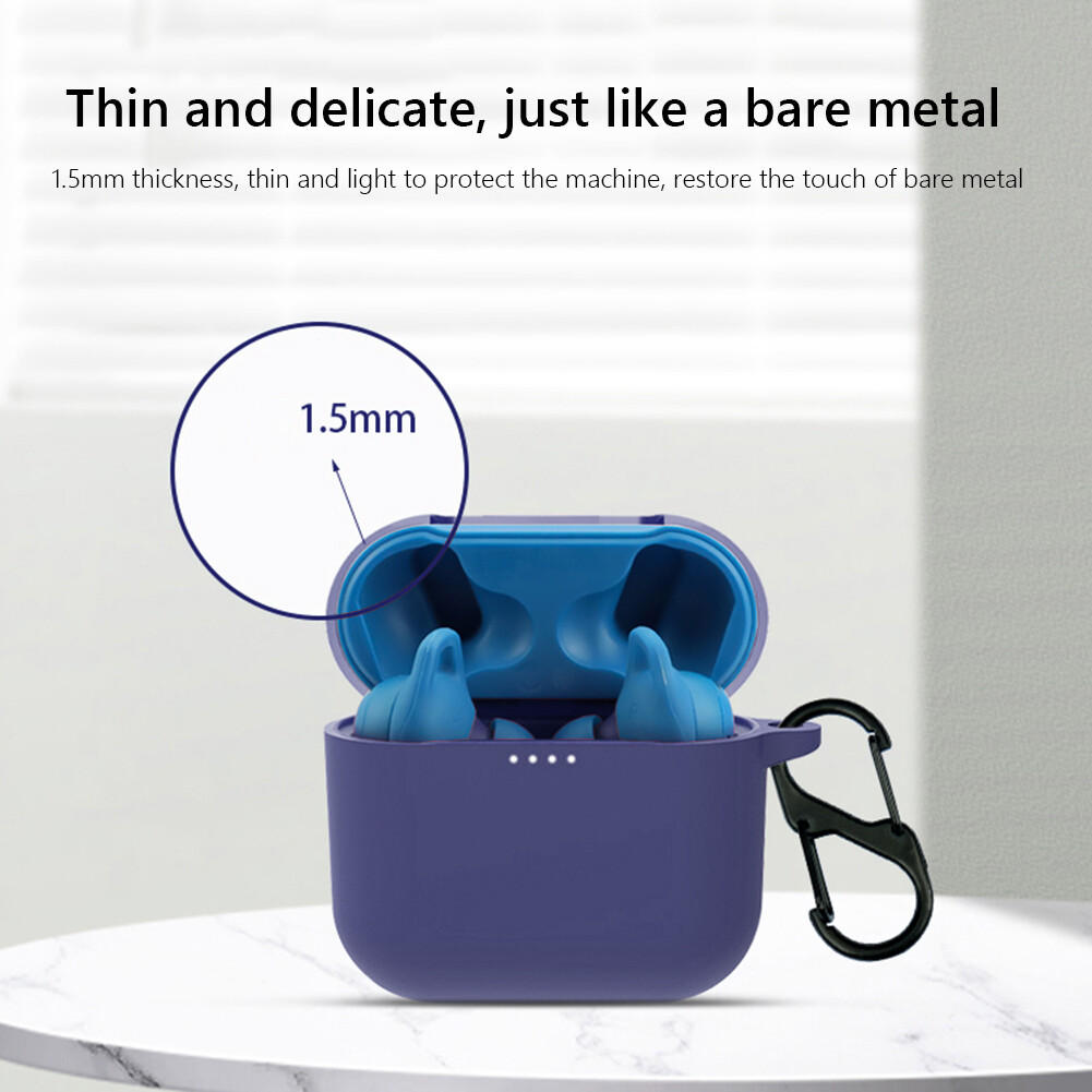 Soft Silicone Case for Skullcandy Indy Evo Wireless Earbuds Box Protective Cover
