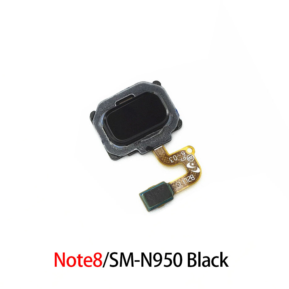 For Samsung Note4 N910 Note5 N920 Note8 N950 Note9 N960 Note10 Lite N770 Home Button Touch Fingerprint Sensor Flex Cable Replacement Parts