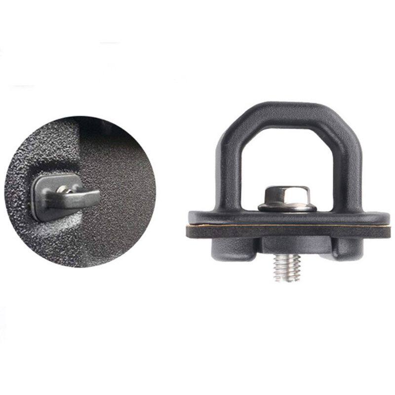 2pcs/set American Pickup Trunk Lock Buckle Tie Down Fixing Pull Ring Truck Bed Side Wall Hook Car Accessories