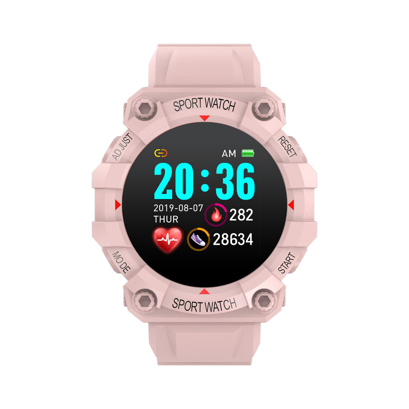 FD68 Smart Watch Sports Watch 1.3-Inch IPS Screen BT5.0 Fitness Tracker  IP67 Waterproof Sleep Monitor Multiple Sports Mode Message/Call/Sedentary  Reminder Remote Camera Compatible with Android iOS | Lazada PH