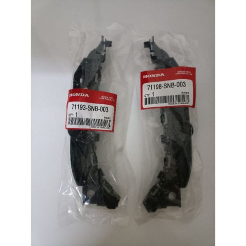 Honda snb civic fd 2006-2009 front/ depan bumper side bracket clip lh/ rh