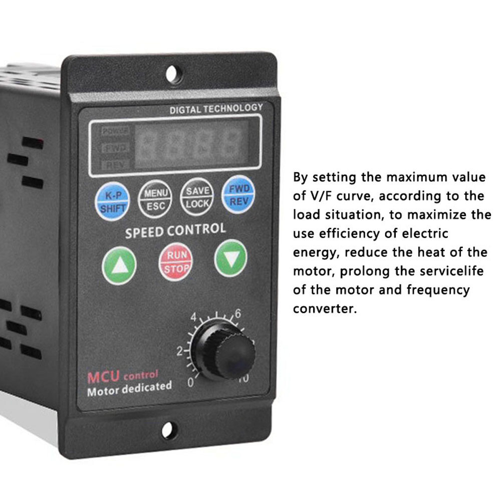 SMART SENSOR Bộ Chuyển Đổi Tần Số Động Cơ Đầu Ra Ba Pha Đầu Vào Một Pha 220 V Với Màn Hình Ống Kỹ Thuật Số Bốn Chữ Số