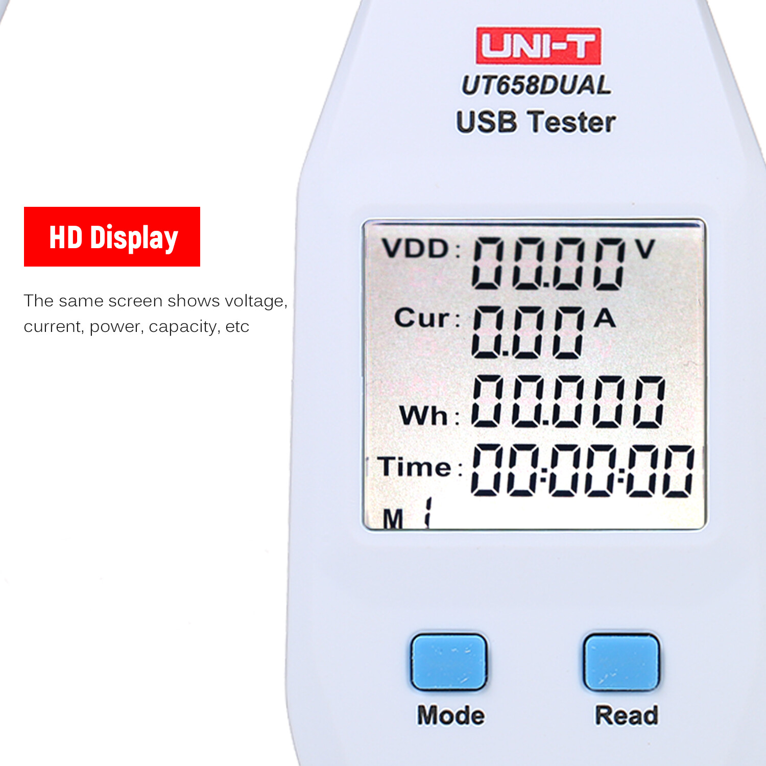 Đồng Hồ Đo Điện USB, Thiết Bị Kiểm Tra USB LCD Máy Dò Vôn Kế Ampe Kế, Máy Kiểm Tra Công Suất Điện Kỹ Thuật Số
