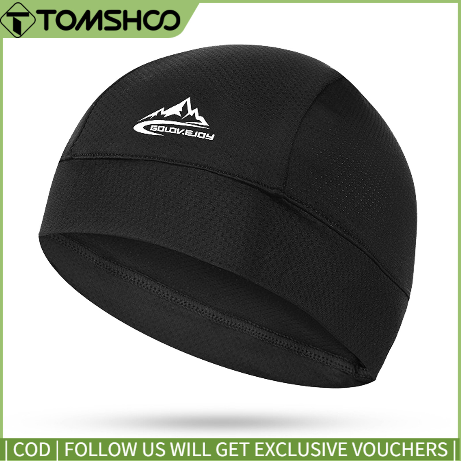 Golovejoy Cooling Cap Men Women Sweat Wicking Cycling Running Hat Helmet Liner