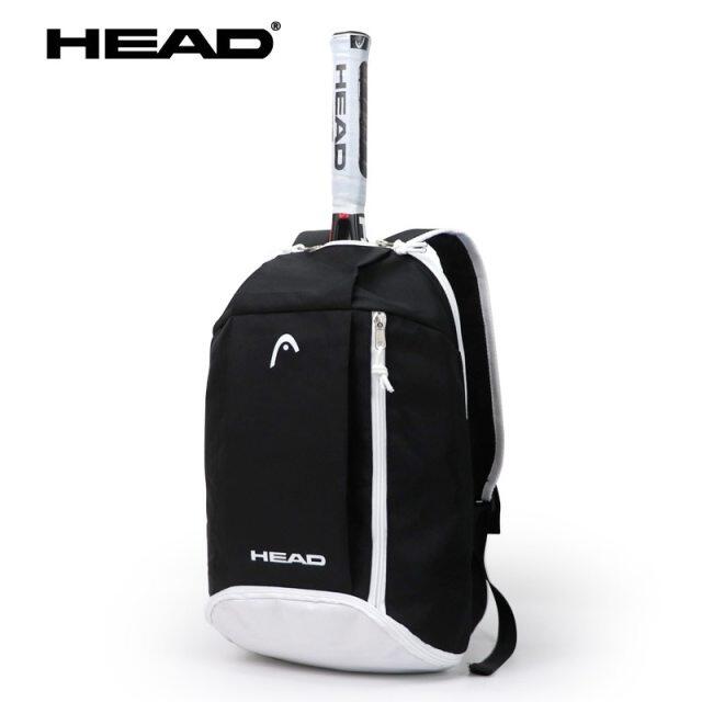 Genuine HEAD Tennis Bag Youth 1-2 Tennis Rackets Backpack Child Tennis Badminton Backpack Men Women Kids Teenager Bag Tenis Head