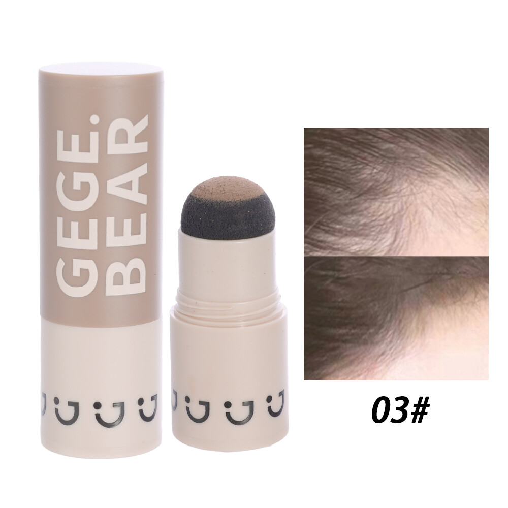 Fluffy Hair Powder Black Root Cover Up Waterproof Sweatproof Hair Root Filling Hair Line Shadow Powder Hair Concealer Makeup