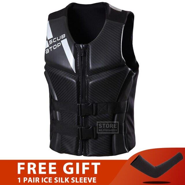 Kayak Life Vest Adults Ski Surf Vest Motorboat Wakeboard Raft Rescue