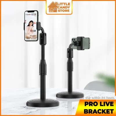 Smartphone Live Show Desktop Stand Phone Holder Stand Clip Grip Universal Phone Stand Holder For Streaming / Youtuber