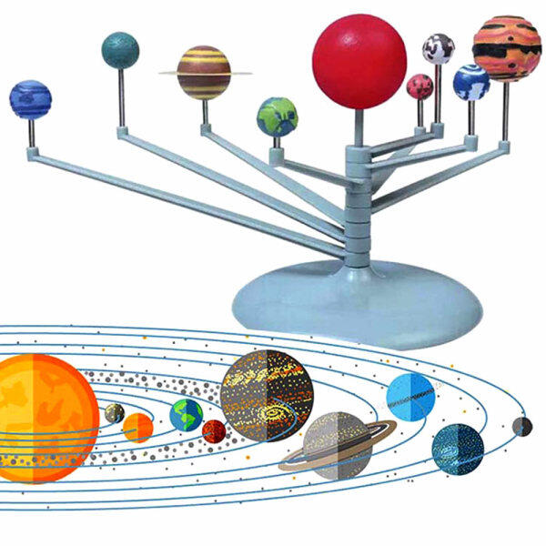 Dự Án Planetarium Early Planets Đồ Chơi 9 Hệ Thống Thiên Văn Tự Làm Mặt Trời Mô Hình Giáo Dục