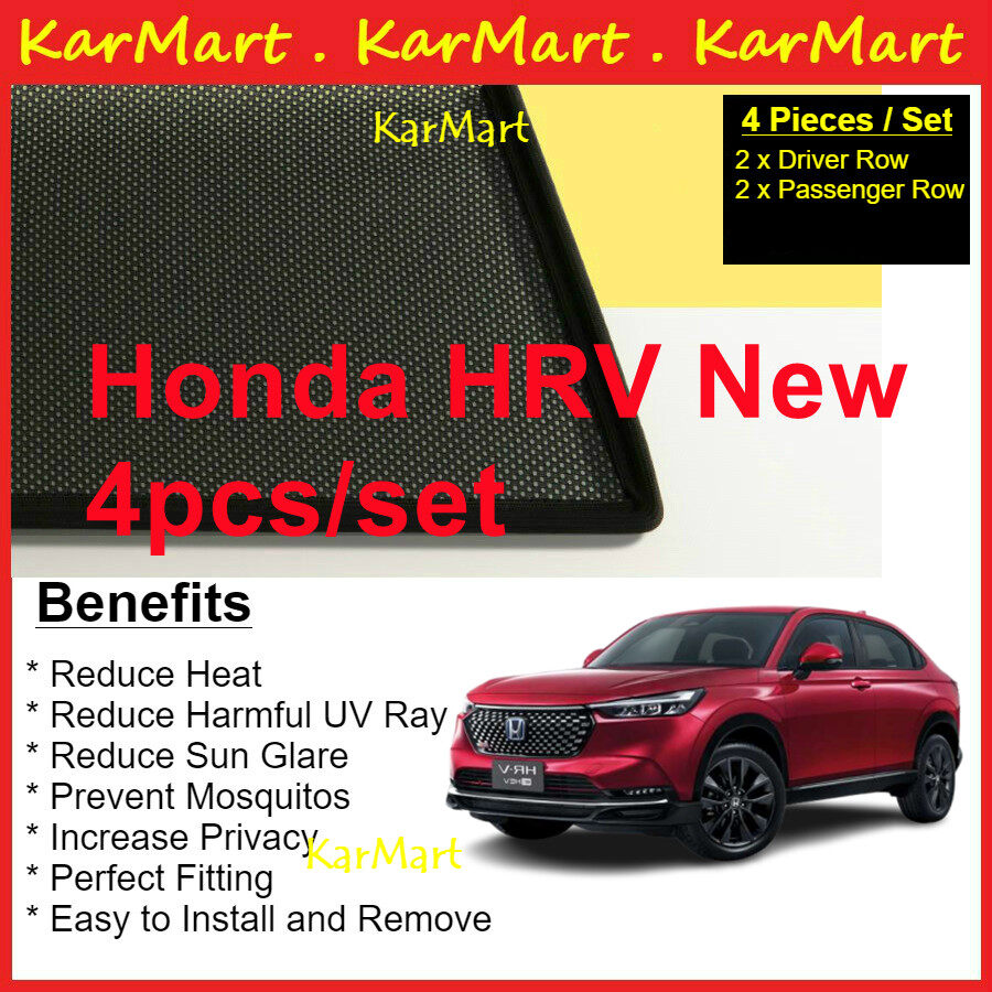 KarMart Honda HRV HRV 2022 2023 2024 Sun Shade Custom Fit
