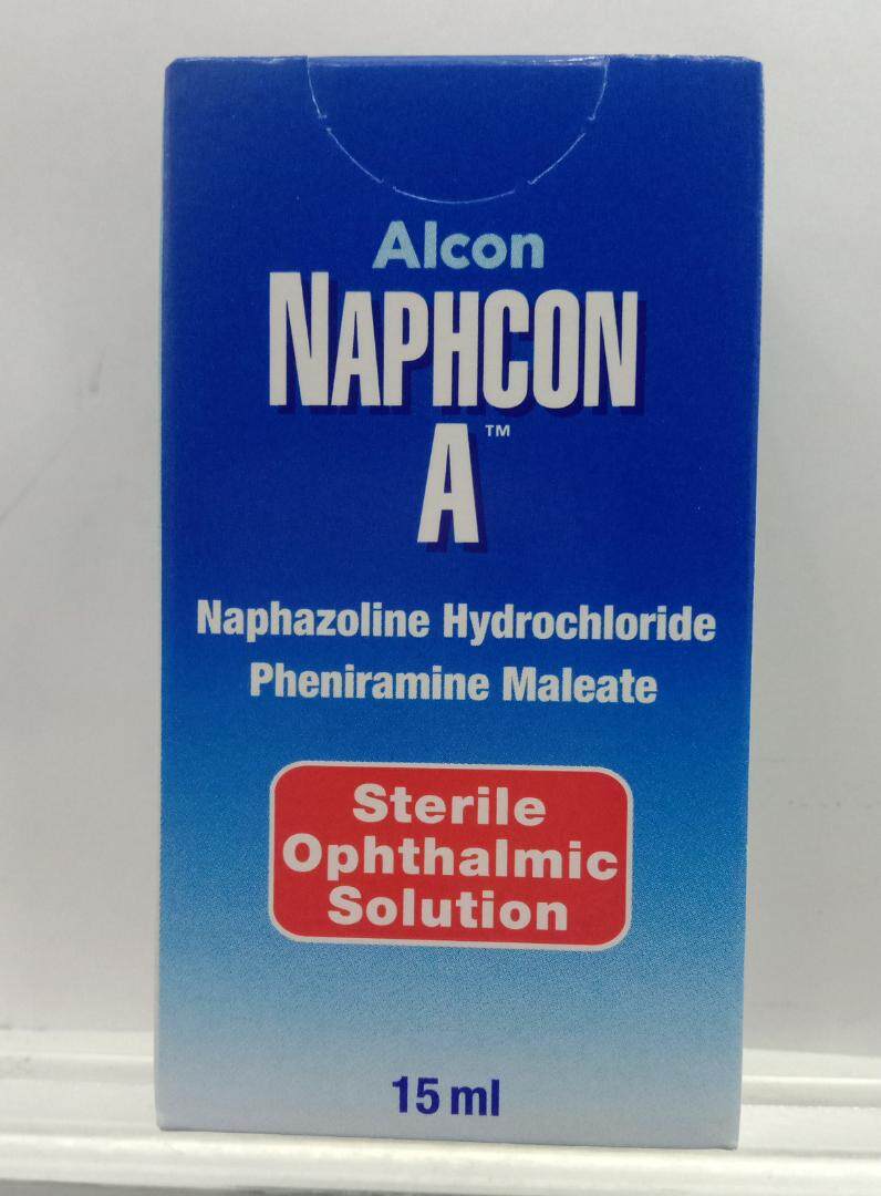 ALCON NAPHCON A EYE DROPS 15ML (NEW PACKAGING) Lazada