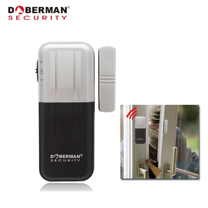 Home Security Alarm Magnetic Window Door Alarm Doberman Security Protection Alarm Sensor 100dB Entry Defense alarma
