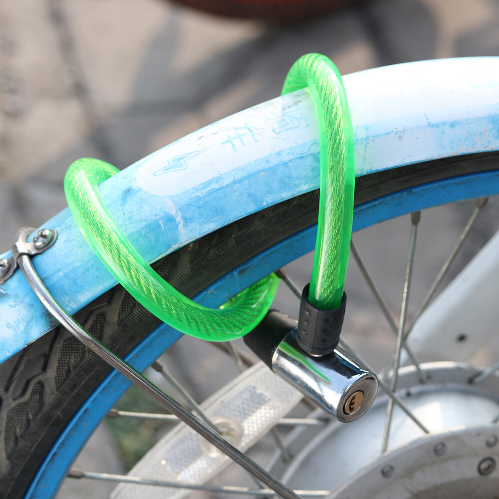 Universal Steel Chain Cycling Vehicle Security Bicycle Lock With 2 Keys