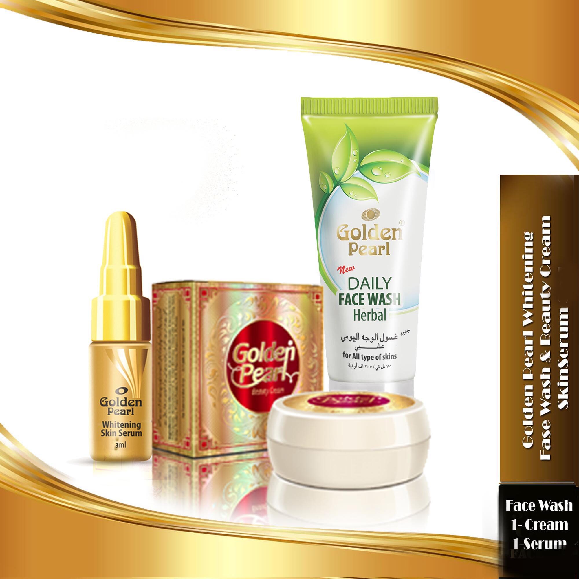 golden pearl daily face wash