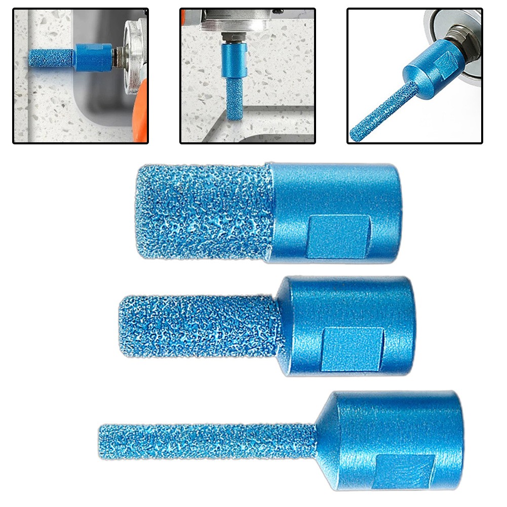 Blue Milling Cutting Diamond Particles Efficient Performance M10 Thread