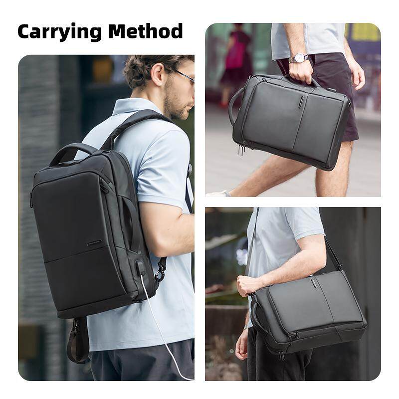 Ba Lô Du Lịch Mark Ryden Công Suất Lớn Thiếu Niên Nam Túi Chống Trộm Mochila Sạc USB 15.6 Inch Máy Tính Xách Tay Ba Lô Chống Nước