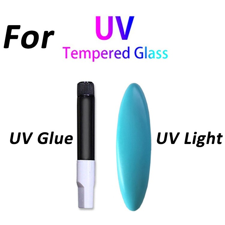 {hot} UV Glue And Light For Tempered Glass Special Use All Mobile Phone Screen Protector 3D Full Coverage Protective Film
