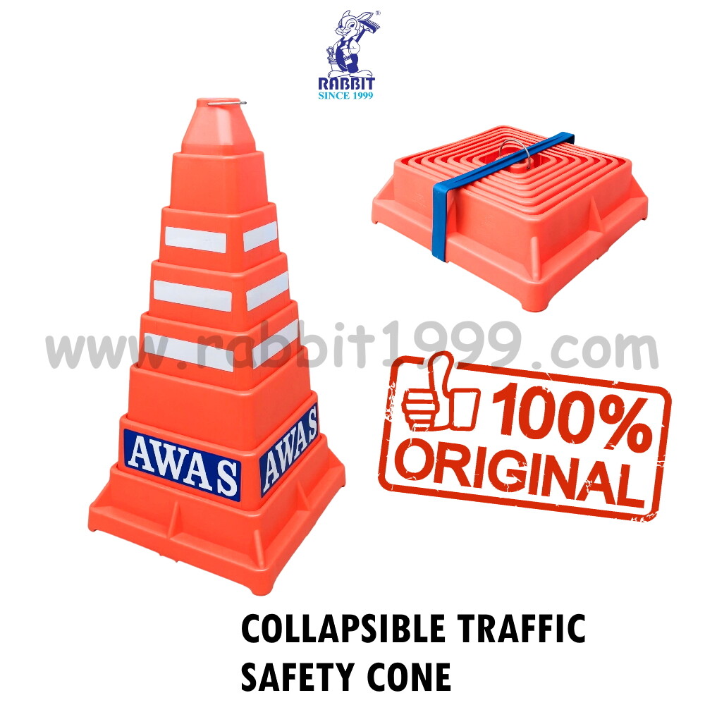 COLLAPSIBLE TRAFFIC SAFETY CONE collapsible safety cone / collapsible