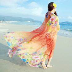 Phụ Nữ Khăn Quàng Cổ Bãi Biển Lớn Tắm Đồ Bơi Che Lên Quấn Khăn Quàng Cổ Màu Hồng Xanh