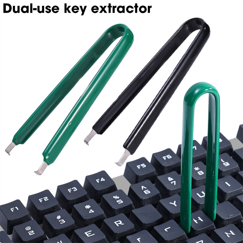 Phổ Keycaps puller dỡ cho bàn phím chơi game cơ key cap Thiết bị chuyển mạch Dụng cụ nhổ U hình dạng Clip