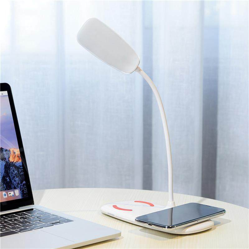 Bakeey Gấp LED Để Bàn 5 V 3A Tề Không Dây Sạc Để Bàn USB Đầu Ra Sạc