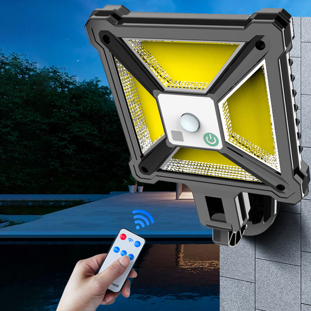 LED Solar Lights Motion Sensor Waterproof Street Wall Lamp Garden Decorations