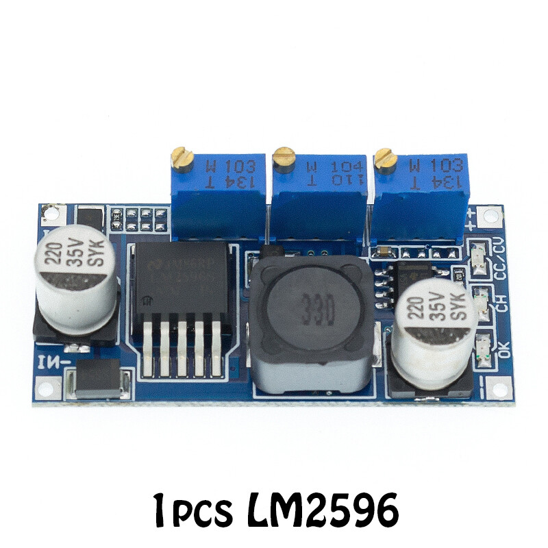 Lm2596s lm2596 cc/cv power module dc-dc adjustable step-down 7v-35v dc-dc constant current module