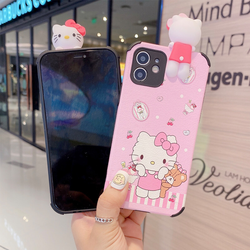 Hello Kitty Case for Vivo Y20 Y20S Y20i Y12S Y3 Y11 Y12 Y15 Y17 Y3S Y66 ...