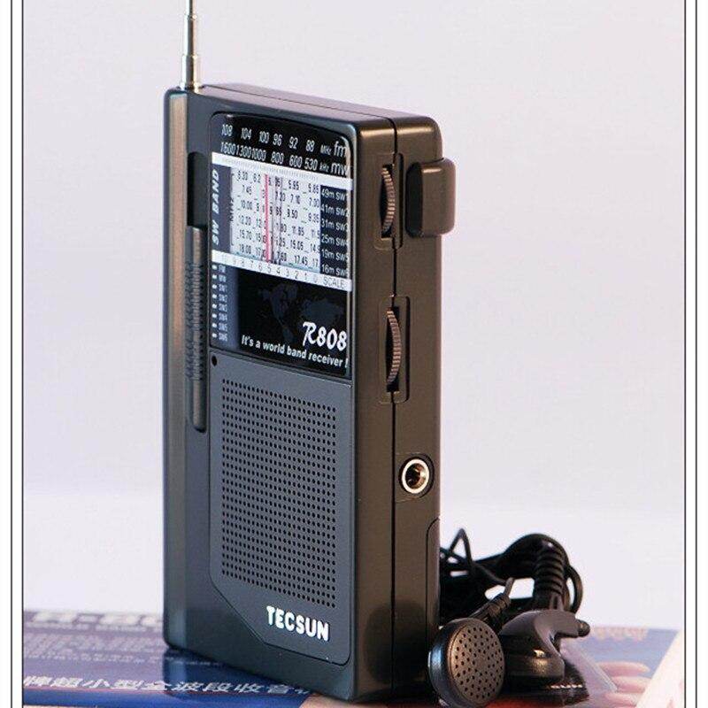 Tecsun R-808 World Radio full band receiver Mini portable control Economical reliable. classic quality original tecsun