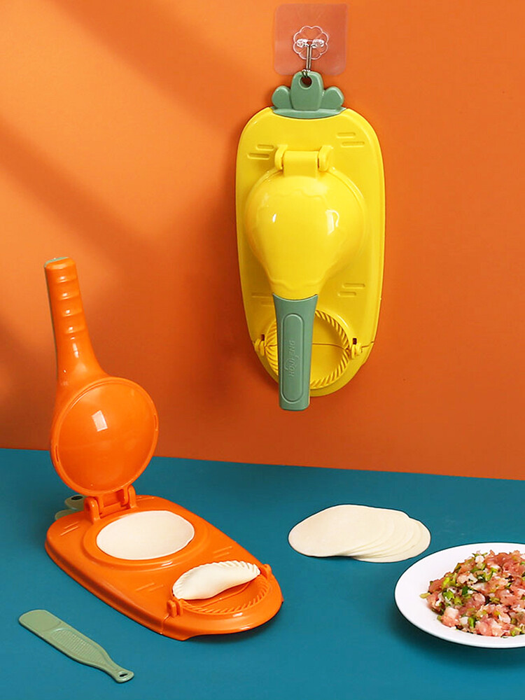 Konco Dụng Cụ Làm Bánh Bao 2 Trong 1 Dụng Cụ Ép Bột Dụng Cụ Làm Bánh Bao Khuôn Bọc Dụng Cụ Làm Da Bánh Bao Ép Empanada Phụ Kiện Nhà Bếp
