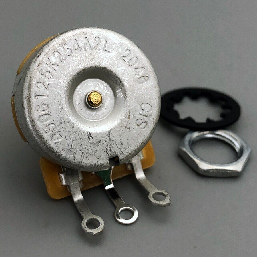 CTS 250K B250K LINEARES POTENTIOMETER 24 Mm FÜR SINGLE COIL & P90