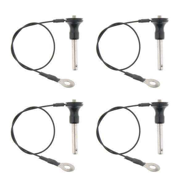 Phép Lạ Chiếu 4 PC Đồng Bóng Khóa Nhanh Pin Nút Nhấn Mỹ Hoàn Thành 8mm, 35mm