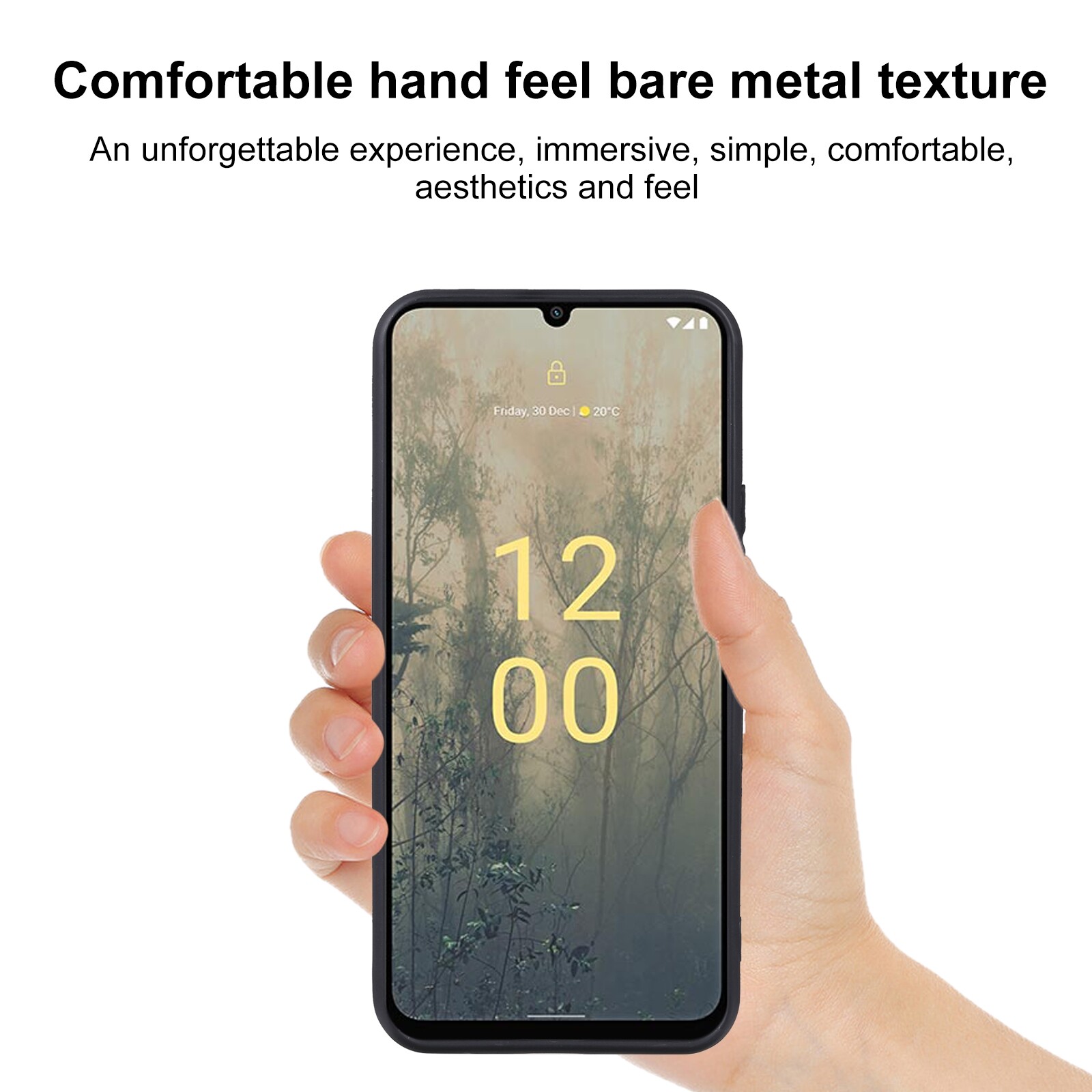 Cho Nokia C31 TPU vỏ điện thoại (màu đen)