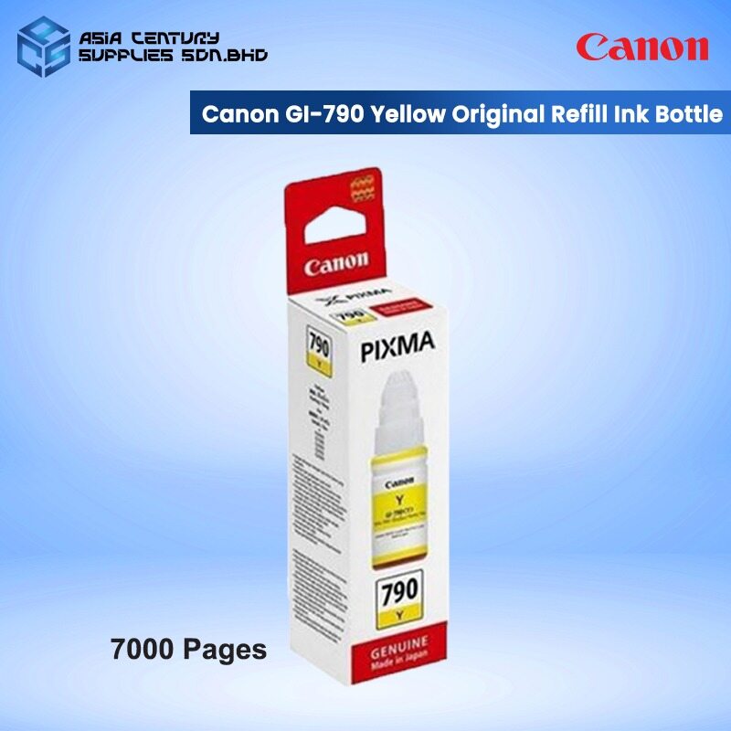 Canon GI790 Black / Cyan / Magenta / Yellow (135ml) Refill Ink Bottle