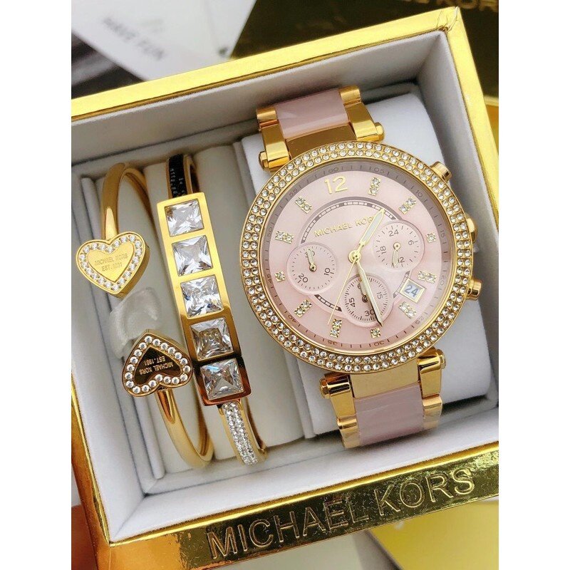 Women watch MK6326 three piece set watch women 39mm Lazada Singapore