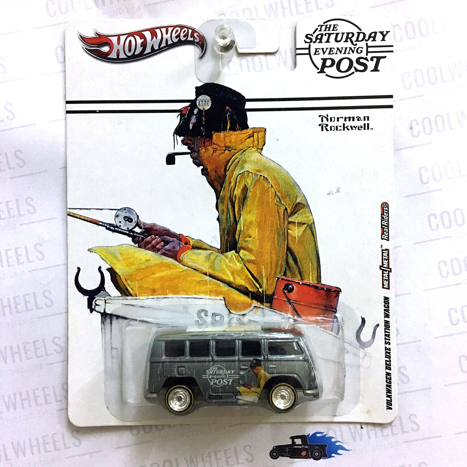 Hot Wheels 2017 Pop Culture – Volkswagen Deluxe Station Wagon Nestlé – 1/64