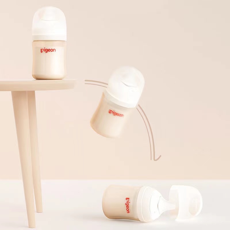 Pigeon SofTouch™ Bình sữa PPSU cổ rộng 160ml / 240ml / 330ml