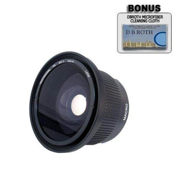 .. 0.42x HD Super Sudut Lebar Panorama Lensa Mata Ikan Makro untuk Nikon D3100, d7000 Digital SLR Kamera Yang Memiliki Ini (18-55 Mm 55-200 Mm, 50 Mm) Nikon Lensa-Intl