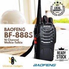 1 Pair (2 Units) Baofeng Bf-888s Bf888s Bf 888 / Bf 888s 16 Channel Walkie Talkie Set Uhf Two-Way Portable Cb Radio 5w By Universal Gadgets