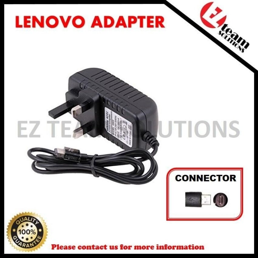 (1 Year Warranty) Replacement Laptop/Notebook AC Adapter ChargerFor LENOVO IdeaTab Yoga Tablet 10 5V 3A (15W) Micro USB - intl
