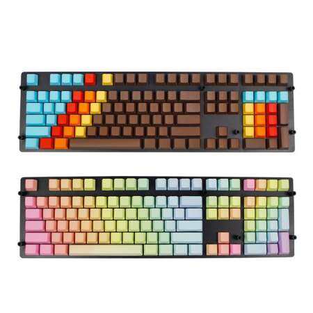 Newzone 108 - Key PBT OEM แนะนำ Rainbow/1976 BLANK Key สำหรับสวิตช์ MX คีย์บอร์ดแบบกลไก