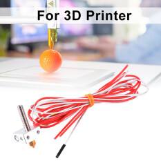 12V 1.75mm 0.4mm MK8 Nozzle Filament Thermocouple Hot End for 3D Printer TE599