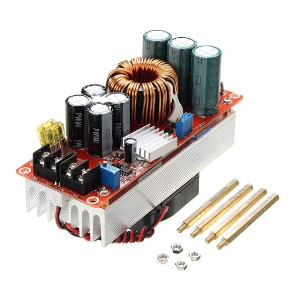1500 W 30A DC-DC Boost Converter Langkah Up Power Supply Modul Konstan Saat Ini-Intl