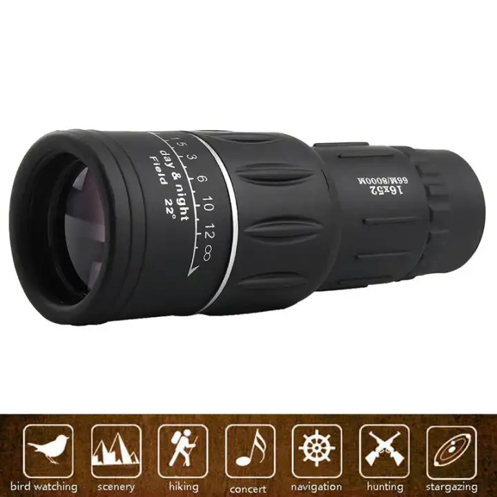 16x52 hd monocular telescope