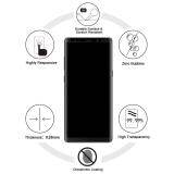 LUOWAN Glass Screen Protector for Samsung Galaxy Note 8, Tempered Glass, Dot Matrix, 3D Curved, with Black Border 2 pack